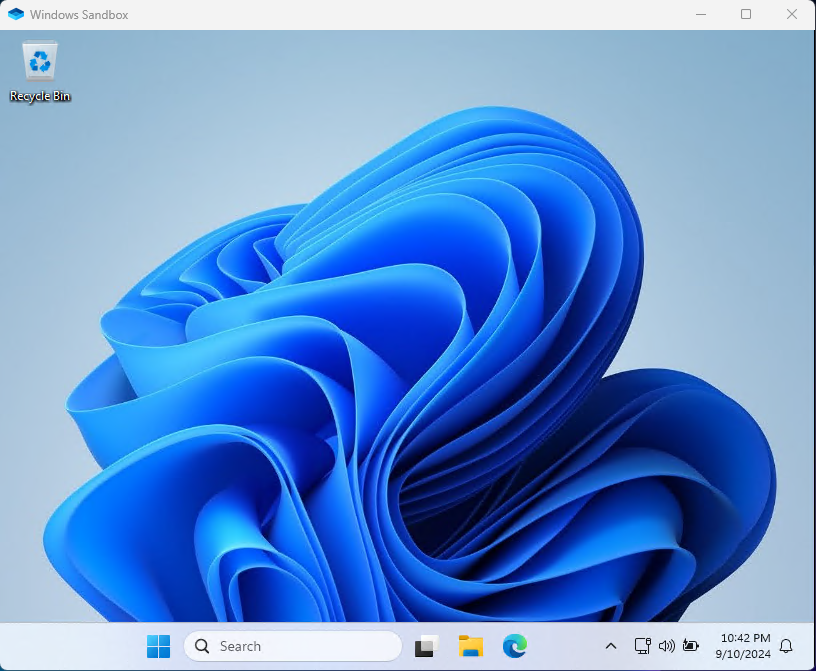 Windows Sandbox